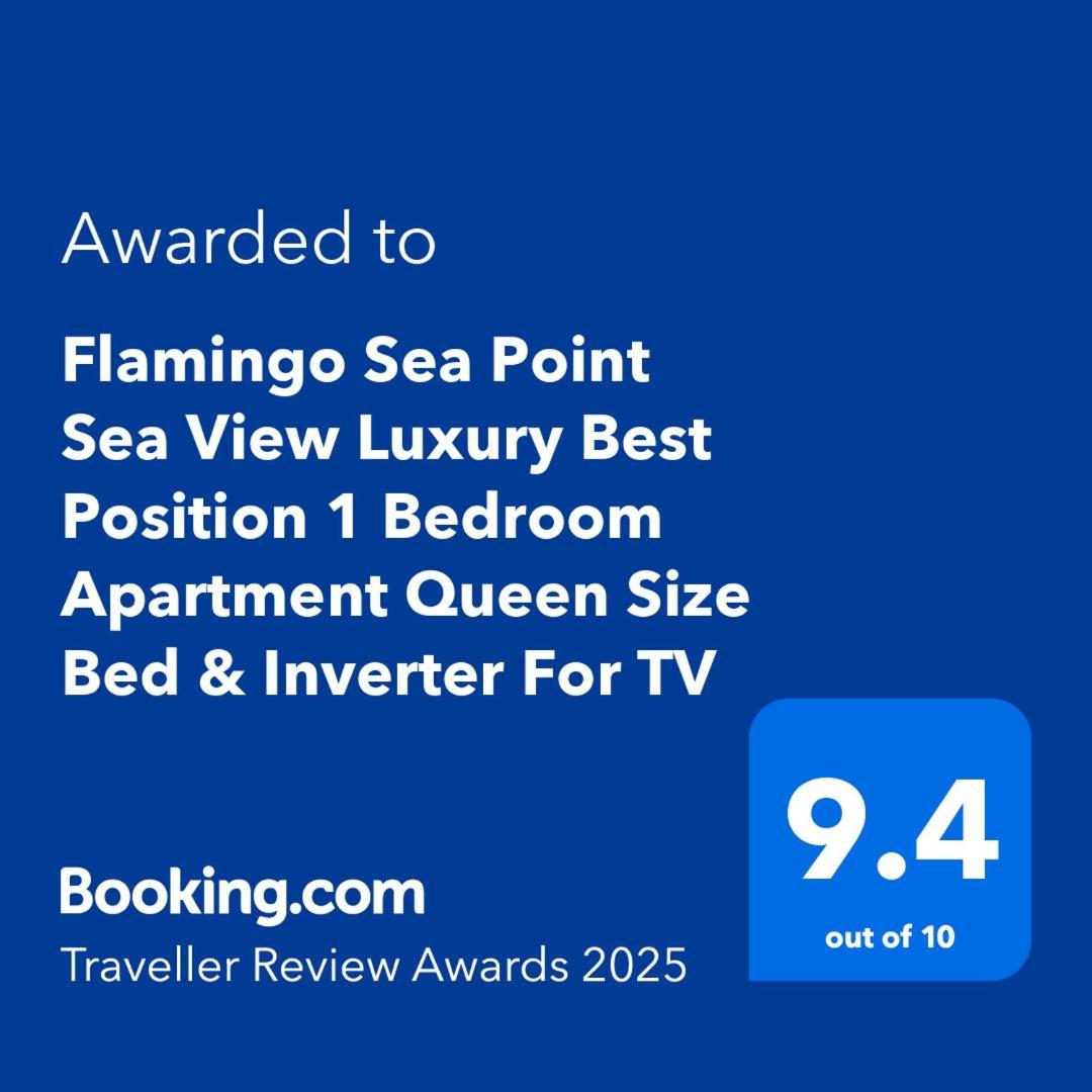 Flamingo Sea Point Sea View Luxury Best Position 1 Bedroom Apartment Queen Size Bed & Inverter For Tv Κέιπ Τάουν Εξωτερικό φωτογραφία